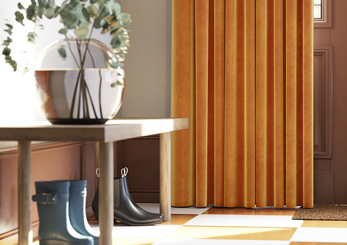 Odessa Velvet, Nectarine - Made to Measure Curtains - Image 5